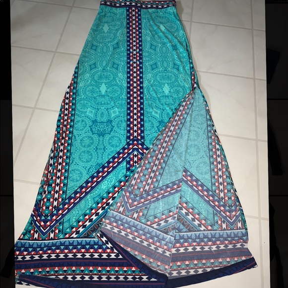 Pattern Maxi Skirt - Picture 2 of 2